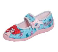 Disney Chaussons La Petite Sirène pour filles : ballerines faciles à enfiler, chaussons