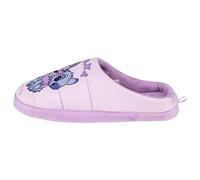 Disney Chaussons Stitch - Couleur Rose - Modèle Ouvert - Taille 40-41 - Pantoufles en Polyester et TPR - Modèle Stitch et Angel - Produit Original Conçu en Espagne