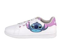 Disney Mixte Zapatillas de Stitch Basket, Blanc, 35 EU
