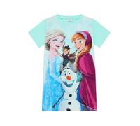 Disney Chemise de nuit La Reine des Neiges pour filles, bleu, 3-4 ans
