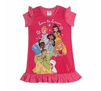 Disney Chemise de nuit princesse à volants Cendrillon Belle Tiana Jasmin Aurore Pyjama Nuisette, rose, 2-3 ans