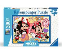 Disney Children's Jigsaw Puzzle XXL sur la route avec Mickey et Minnie (200 pièc
