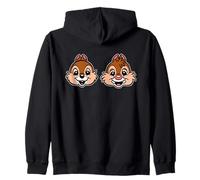 Disney Chip 'n Dale Chipmunks Big Face Retro Trip Matching Sweat à Capuche