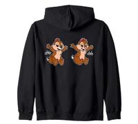 Disney Chip 'n Dale Retro Character Pose Trip Matching Sweat à Capuche