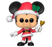 Disney Christmas Funko POP Vinyl Figurine Mickey Mouse Habillé en Père Noël 9cm