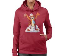 Disney Christmas Tigger in The Snow Women's Hooded Sweatshirt