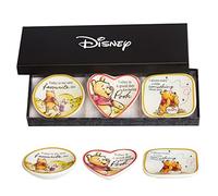 Disney Christopher Robin's Winnie The Pooh Trinket Tray Gift Set, 3 Piece Jewelry Dish Ring Holder