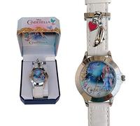 Disney - Cinderella Live Montre Analogique, WD16690, Blanc