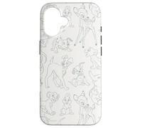 Disney Classic Character Simba Dumbo Bambi Impression intégrale Coque pour iPhone 16
