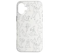 Disney Classic Character Simba Dumbo Bambi Impression intégrale Coque pour iPhone 16 Plus