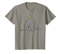 Disney Classic Dumbo Baby Elephant T-Shirt, Enfant, Ardoise, 12 ans