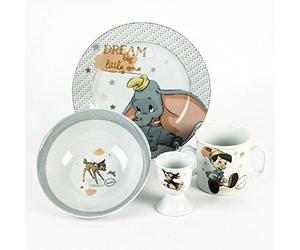 Disney Classic Magical Beginnings Ceramic Gift Set (Dumbo, Pinocchio and Bambi), 200 g