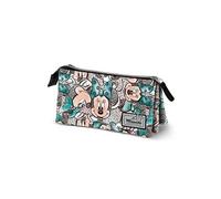 Disney Trousse Minnie Mouse Drawing – Triple Fan – Gris