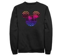 Disney Classic Roadster Palm Mickey Pull en polaire pour homme, noir, 5X-Large grand