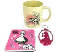 Pyramid International Coffret cadeau Disney Alice au pays des merveilles — mug 325 ml, porte-clés