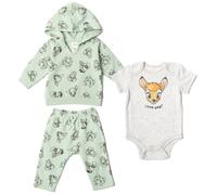 Disney Classics Bambi Pull capuche en polaire pour bb garon ou fille Vert/blanc 12 mois