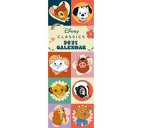 Disney Classics Calendrier mural 2027 fin des années 70, 42 cm x 15 cm, début septembre, calendrier mural officiel