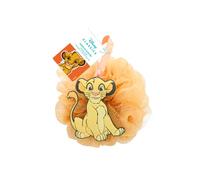 DISNEY CLASSICS - Fleur de Douche Silicone 3D Simba - Éponge Corps Enfant - Nettoyage Doux et Mousseux - Massage Légèrement Exfoliant - Accessoire Bain Ludique - Produit Officiel Disney