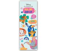 Disney Classics - You, Me and Us 2026 - Slimline-Kalender: Original Danilo-Kalender [Mehrsprachig] [Kalender]