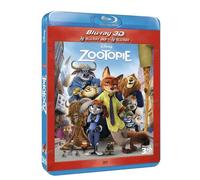 DISNEY CLASSIQUES - Blu-ray 3D Zootopie : Combo Blu-ray 3D + Blu-ray 2D