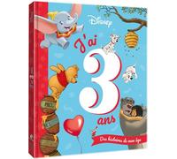 DISNEY CLASSIQUES - J'ai 3 ans - Des histoires de mon âge - Emmanuelle Caussé - Hachette Disney - cartonné - Album jeunesse