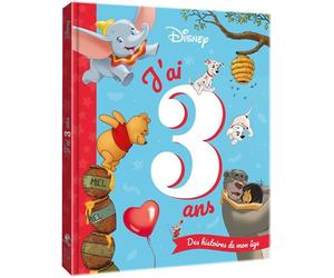 DISNEY CLASSIQUES - J'ai 3 ans - Des histoires de mon âge - Emmanuelle Caussé - Hachette Disney - cartonné - Album jeunesse