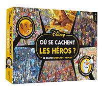 DISNEY - Coffret de jeu Cherche et trouve - Où se cachent les héros Disney ?