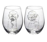 Disney Collectible Wine Glass Set (Beauty & The Beast)