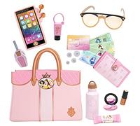 Disney Princess Style Collection Deluxe Tote Bag & Accessories, Officially Licensed, Includes Princess Inspired Accessories and Tote Bag, Perfect for Imaginative Play and Girls Birthdays