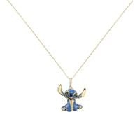 Disney Collier chaîne en argent sterling pour filles, or et points bleus C903145TZML-P.PH
