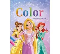 Disney Color Princess kleurblok (uitscheurbare kleurplaten) / Disney Color Princess bloc de coloriage (dessins à détacher): Uitscheurbare kleurplaten