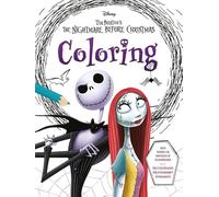 Disney Coloring Tim Burton's The Nightmare before Christmas: Een heerlijk griezelig kleurboek/Des coloriages délicieusement effrayants