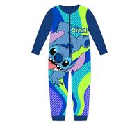 Disney Combinaison Barboteuse Mixte Enfant (2 à 8 Ans) Zip Polaire 1 Pièce Lilo & Stitch Doux Mignon Chaud - Pyjama Grenouillère Imprimée Fille Garçon Modèle DIS LIS 5204C414-S1-4ANS