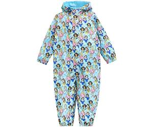 Disney Combinaison Pluie Enfant | Princesse Vêtements Imperméables Fille Cendrillon Blanche-Neige Belle | 6-7 ans
