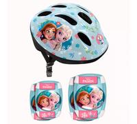 Disney COMBO LA REINE DES NEIGES (Casque + Genouillères & Coudières)