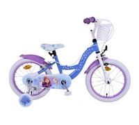 Disney Congelés 2 Vélo - Fille - 16 Pouces - Bleu / Mauve - Zweihandbremsen