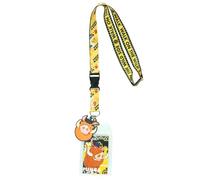 Disney Cordon porte-badge Hakuna Matata du Roi Lion avec breloque en caoutchouc de 7,6 cm