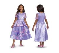 Disney - Costume Encanto Mirabel Madrigal pour Enfants avec Robe Violette à Détails Floraux - Taille S (2 Ans / 2T) - Sous Licence Officielle - Déguisement Disney Fille pour Halloween, Carnaval