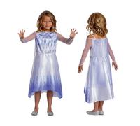 Disney Officiel Standard Robe Elsa Reine des Neiges, Déguisement Reine des Neige