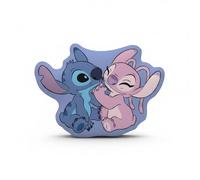 Disney - Coussin 3D Angel et Stitch - Coussin 40x28 cm - 100% Polyester