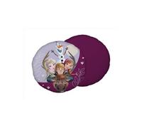 Disney - Coussin rond décoratif "La Reine des Neiges : Famille" - Multicolore - D 40 cm