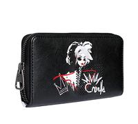 Disney Cruella d'Enfer Diva-Portefeuille Essentiel, Noir
