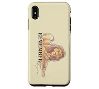 Disney D100 Anniversaire 100 Anniversaire Le Roi Lion Citation Remember Coque pour iPhone XS Max