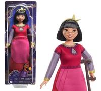 Disney Dahlia du Royaume de Rosas Poupée Wish articulée avec vetements amovibles, accessoires et canne HPX24