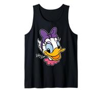 Disney Daisy Duck Big Face Retro Character Trip Matching Débardeur