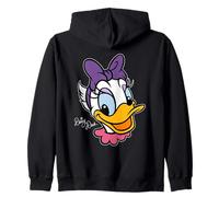 Disney Daisy Duck Big Face Retro Character Trip Matching Sweat à Capuche