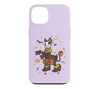 Disney Daisy Duck Halloween Black Cat Trick-or-Treat Icons Coque pour iPhone 13