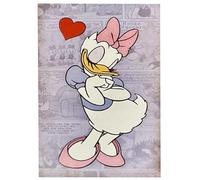 Disney Daisy Duck Poster mural décoratif imprimé style vintage sur papier couché 40 x 30 cm sans cadre