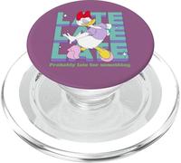 Disney Daisy Duck Probably Late for Something Funny PopSockets PopGrip pour MagSafe