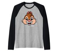Disney Dale Big Face Chip 'n Dale Chipmunk Trip Matching Manche Raglan